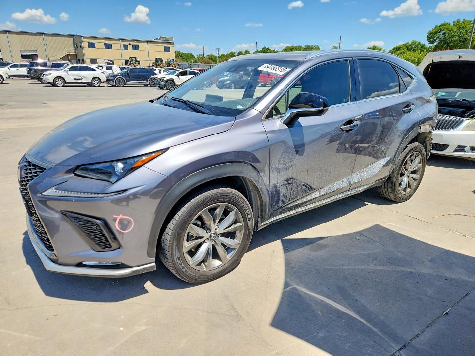 2021 Lexus Nx 300 VIN JTJSARBZ6M2203178 — COPART salvage auction photo