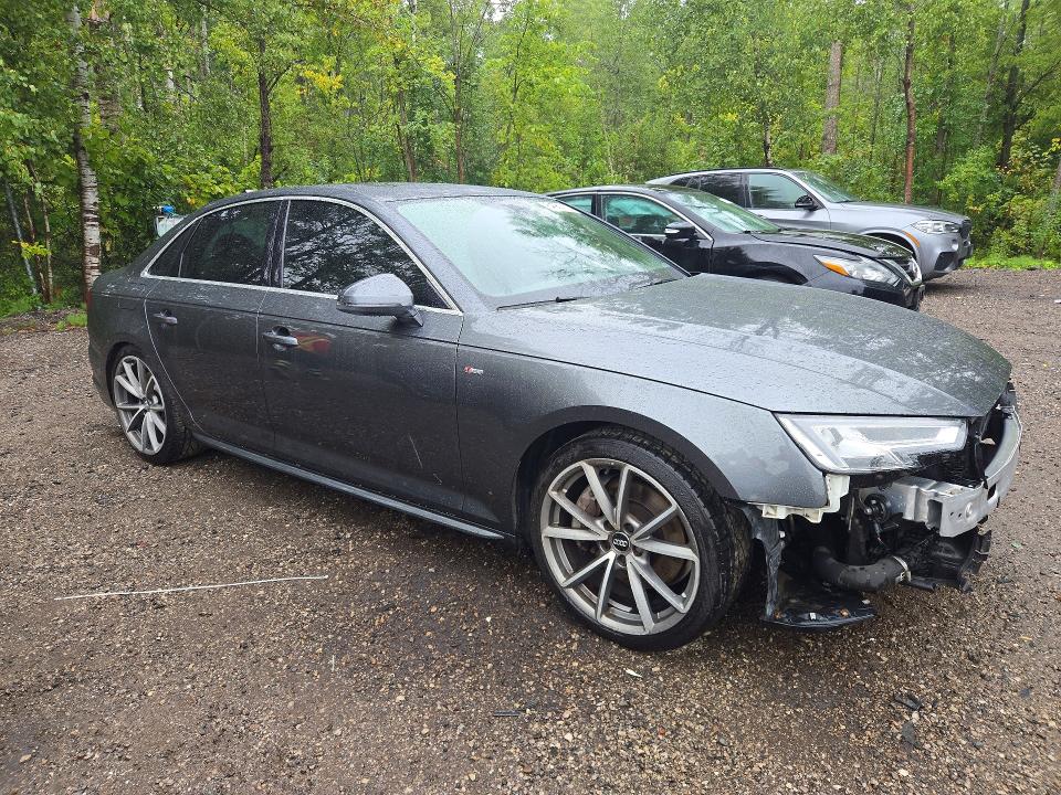 2018 Audi A4 VIN WAUENAF4XJA100137 COPART salvage auction — FRONT END, ON - PERMIT NO BRAND - UNFIT, sold $8,100 on 2026-09-08 (photo 4)