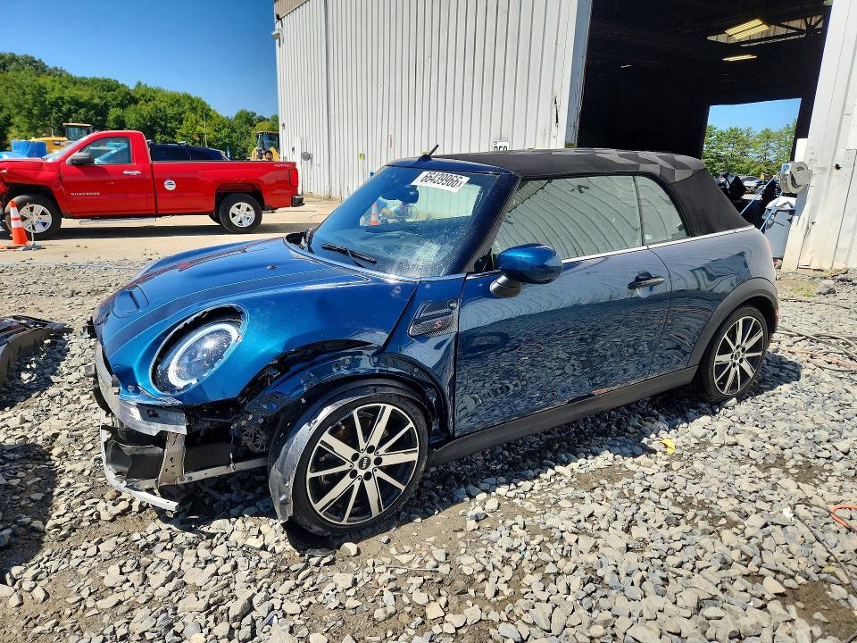 2022 Mini Cooper VIN WMW43DL00N3N91462 — COPART salvage auction photo