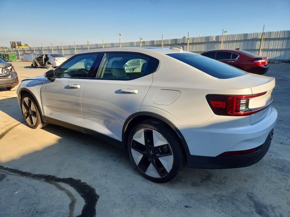 2023 Polestar 2 VIN YSMED3KA1PL165716 COPART salvage auction — FRONT END, Ca - Certificate Of Title, sold $4,650 on 2026-08-19 (photo 2)