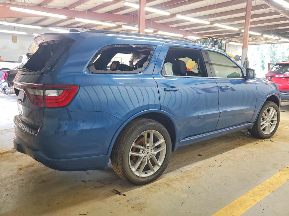 2025 Dodge Durango VIN 1C4RDJDG1SC517916 COPART salvage auction — INTERIOR BURN, Cd - Non-Repairable, sold $14,700 on 2026-09-08 (photo 3)