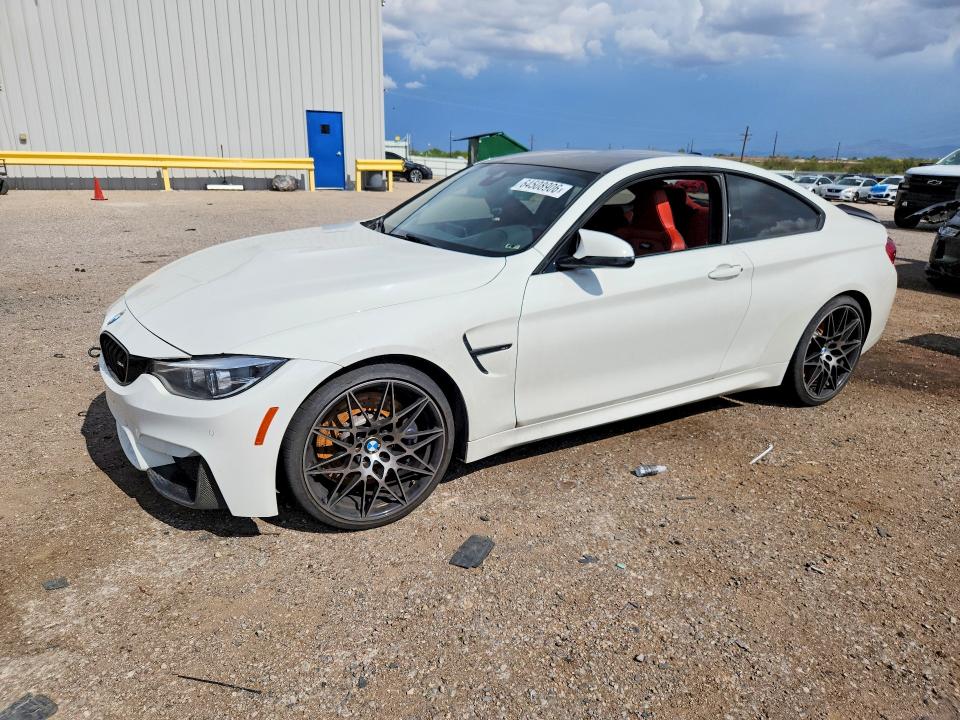 2019 BMW M4 VIN WBS4Y9C55KAH82908 — COPART salvage auction photo