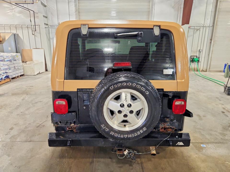 1995 Jep Wrangler VIN 1J4FY19P4SP236891 COPART salvage auction — MINOR DENT/SCRATCHES, MN - CERTIFICATE OF TITLE, sold $450 on 2026-08-31 (photo 6)