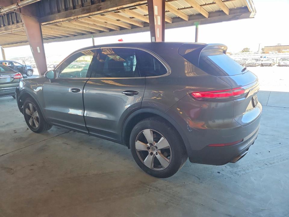 2019 Porsche Cayenne VIN WP1AA2AY0KDA11172 COPART salvage auction — FRONT END, Ca - Salvage Certificate, sold $10,300 on 2026-08-13 (photo 2)