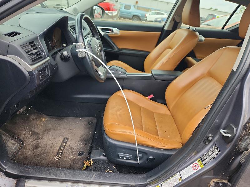 2012 Lexus Ct VIN JTHKD5BH8C2102795 COPART salvage auction — MECHANICAL, Ct - Certificate Of Title, sold $3,500 on 2026-09-03 (photo 7)