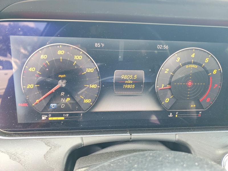 2018 Mercedes-benz E-class VIN WDDZF4KB7JA376997 COPART salvage auction — FRONT END, MA - CERT OF TITLE-SALVAGE (P), sold $13,300 on 2026-08-20 (photo 9)