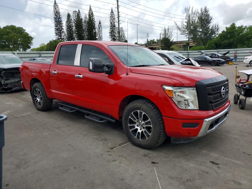 2021 Nissan TITAN VIN 1N6AA1EF5MN505347 COPART salvage auction — MECHANICAL, La - Certificate Of Title (P), sold $1,500 on 2026-09-08 (photo 4)