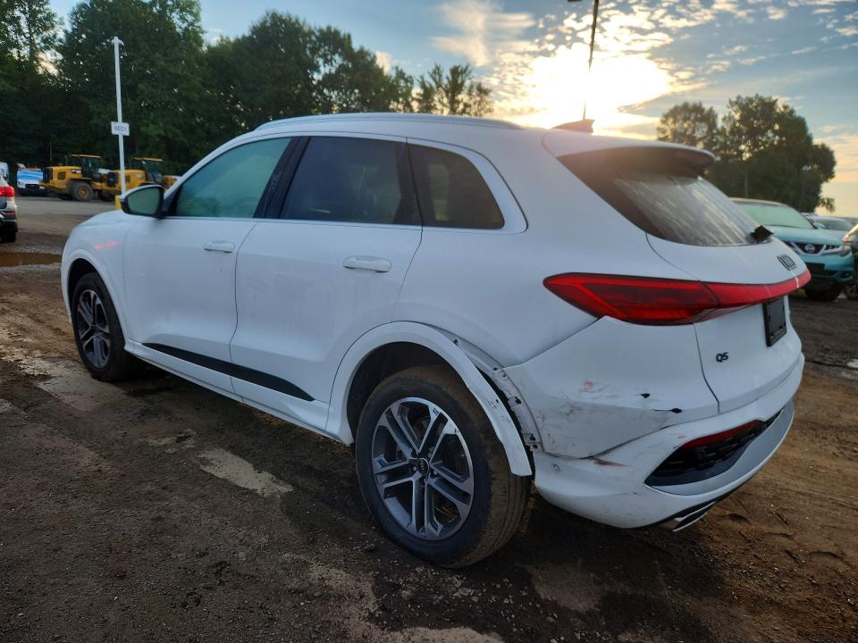 2025 Audi Q5 VIN WA11AAGU2S2049394 COPART salvage auction — REAR END, Ma - Cert Of Title-Salvage, sold $26,750 on 2026-09-10 (photo 2)