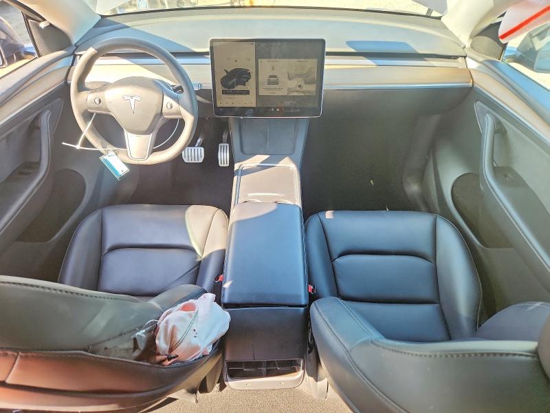 2023 Tesla Model y VIN 7SAYGDEFXPF921126 COPART salvage auction — FRONT END, Ca - Salvage Certificate, sold $12,100 on 2026-08-28 (photo 8)