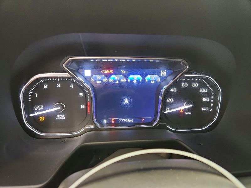 2021 Gmc Yukon VIN 1GKS2CKD0MR237176 COPART salvage auction — HAIL, Wi - Cert Of Title-Claim Paid, sold $20,000 on 2026-08-24 (photo 9)