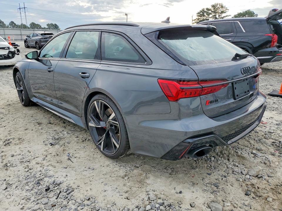 2023 Audi Rs6 VIN WUA1CBF23PN906689 COPART salvage auction — SIDE, Ga - Cert Of Title-Salvage (P), sold $32,750 on 2026-09-14 (photo 2)