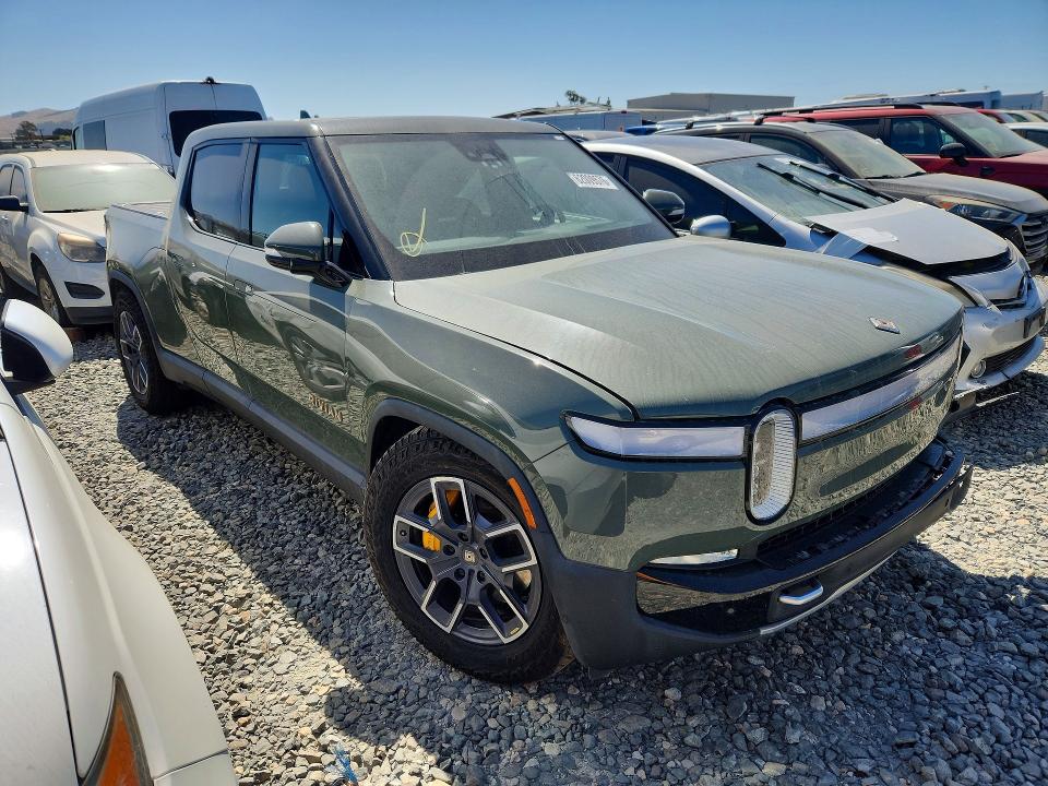 2022 Rivian R1t VIN 7FCTGAAL4NN004385 COPART salvage auction — FRONT END, Ca - Salvage Certificate, sold $11,200 on 2026-08-17 (photo 4)