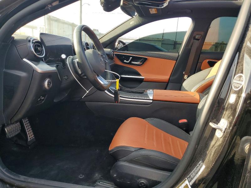 2024 Mercedes-benz C-klasse VIN W1KAF4GB7RR231994 COPART salvage auction — FRONT END, Tx - Dis/Dlr/Exp Only Salvage Title, sold $11,200 on 2026-08-24 (photo 7)