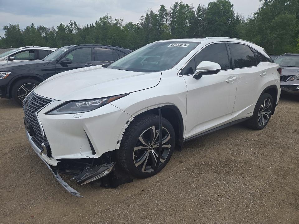 2022 Lexus Rx 450h VIN 2T2JGMDA6NC085803 — COPART salvage auction photo