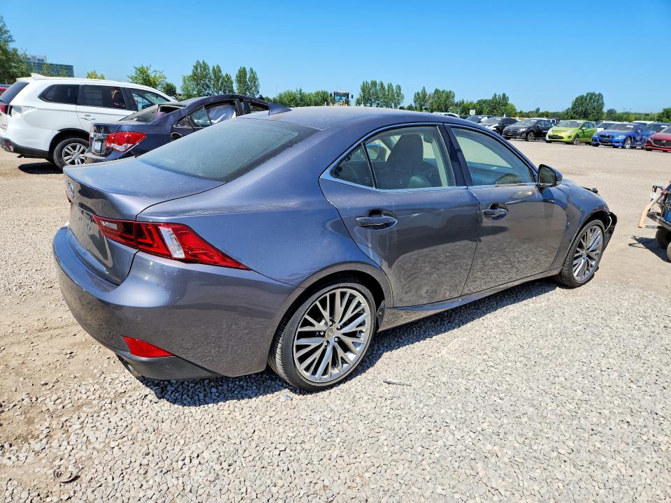 2015 Lexus Is 250 VIN JTHCF1D27F5021421 COPART salvage auction — FRONT END, ON - PERMIT NO BRAND - UNFIT, sold $8,500 on 2026-08-20 (photo 3)