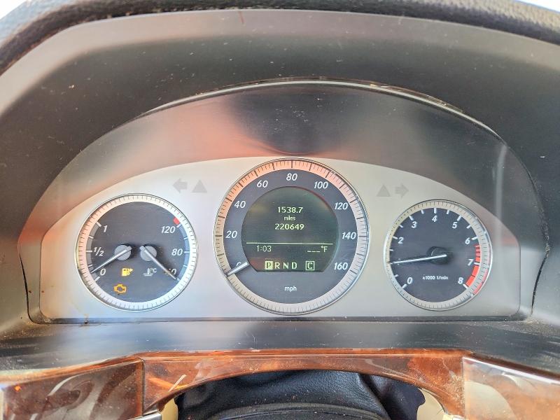 2010 Mercedes-benz Glk-class VIN WDCGG5GB6AF508657 COPART salvage auction — FRONT END, CA - DIS/DLR/EXP ONLY CLEAN TITLE, sold $1,000 on 2026-08-20 (photo 9)