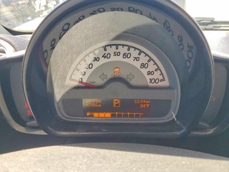 2013 Smart Fortwo VIN WMEEJ3BA5DK616119 COPART salvage auction — FRONT END, Ca - Salvage Certificate, sold $975 on 2026-09-01 (photo 9)
