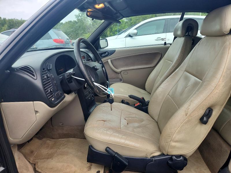 1998 Saab 900 VIN YS3DD75B3W7002701 COPART salvage auction — FRONT END, NY - MV-907A SALVAGE CERTIFICATE, sold $200 on 2026-09-16 (photo 7)
