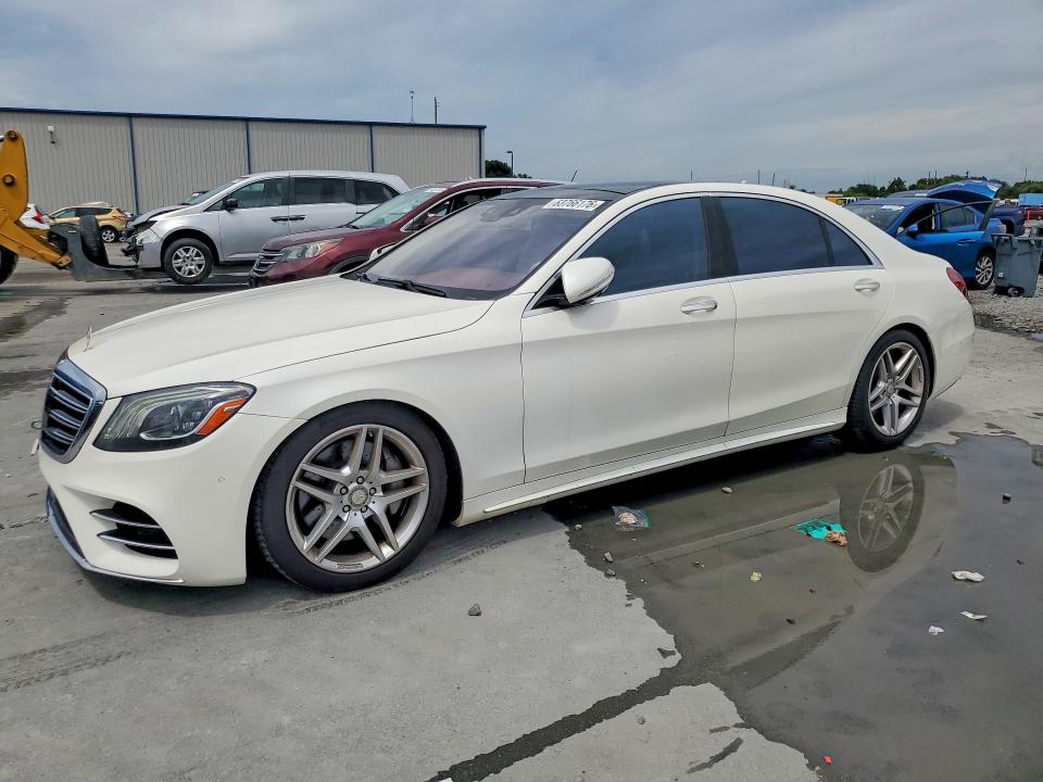 2018 Mercedes-benz S-klasse VIN WDDUG8GB5JA346274 — COPART salvage auction photo