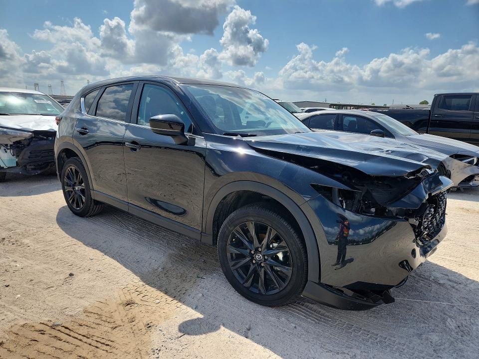 2025 Mazda Cx-5 VIN JM3KFBCM0S0782845 COPART salvage auction — FRONT END, Tx - Salvage Vehicle Title, sold $8,400 on 2026-09-11 (photo 4)