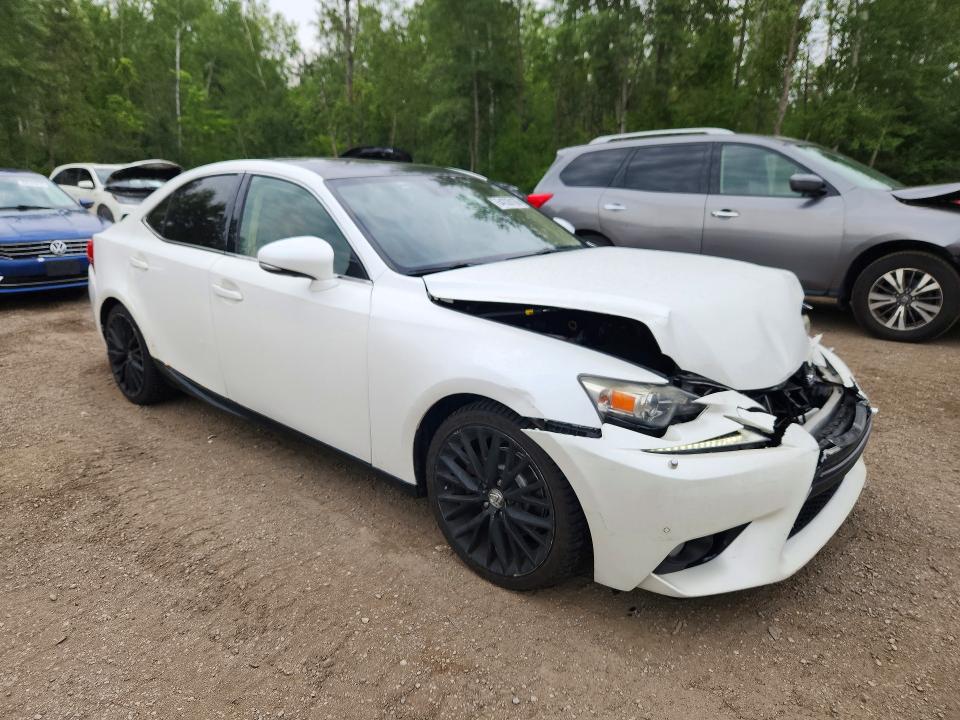 2014 Lexus Is 250 VIN JTHCF1D2XE5001095 COPART salvage auction — FRONT END, ON - PERMIT NO BRAND - UNFIT, sold $3,900 on 2026-08-25 (photo 4)
