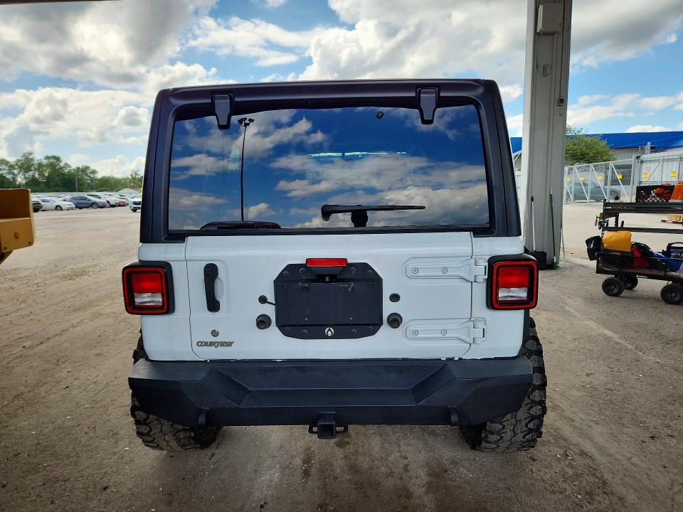 2018 Jeep Wrangler / VIN 1C4HJXDG1JW122719 COPART salvage auction — NORMAL WEAR, Salvage Title, sold $8,600 on 2026-08-31 (photo 6)