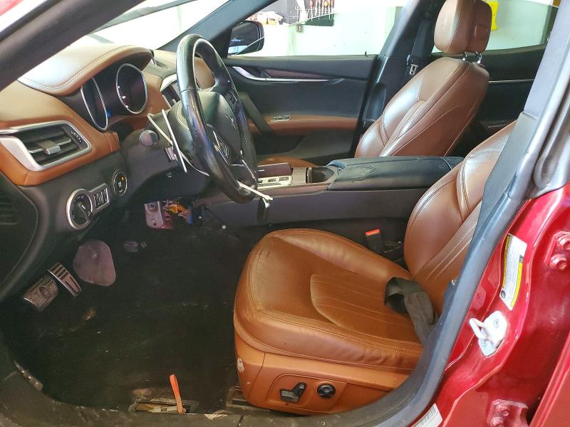 2015 Maserati Ghibli VIN ZAM57RTA0F1146200 COPART salvage auction — NORMAL WEAR, Tx - Certificate Of Title, sold $3,450 on 2026-08-17 (photo 7)