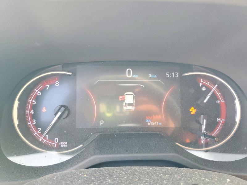 2023 Toyota Rav 4 VIN 2T3H1RFV7PW240627 COPART salvage auction — FRONT END, Tx - Salvage Vehicle Title, sold $8,400 on 2026-08-24 (photo 9)