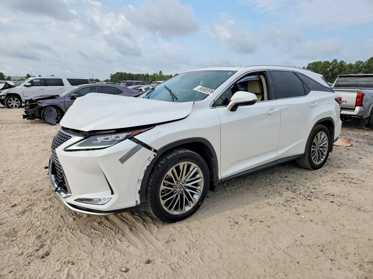 2022 Lexus RX 350L VIN JTJJZKEA2N2025918 — COPART salvage auction photo