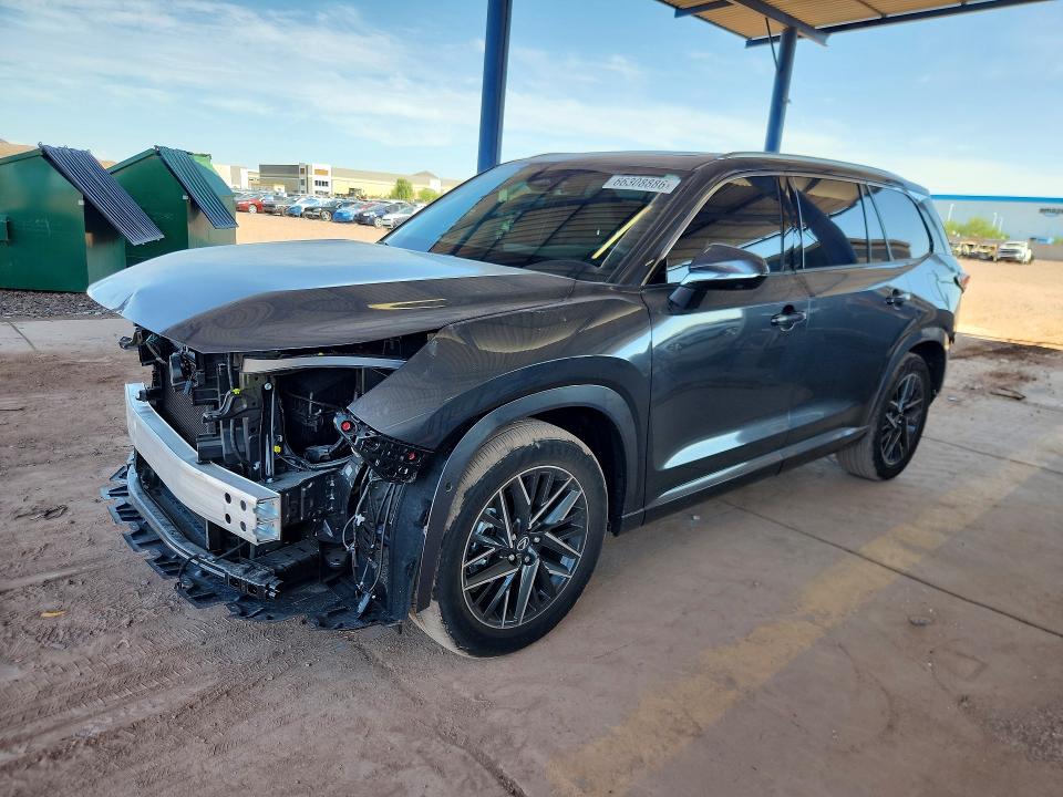 2026 Lexus Tx VIN 5TDAAAB60TS083357 COPART salvage auction — REAR END, AZ - CERT OF TITLE - SALVAGE, sold $28,750 on 2026-09-22 (photo 1)
