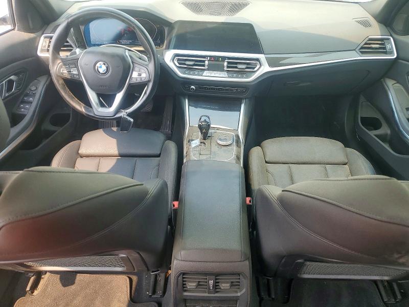 2020 BMW 3 series VIN 3MW5R7J01L8B06354 COPART salvage auction — SIDE, AZ - CERTIFICATE OF TITLE, sold $7,500 on 2026-08-11 (photo 8)