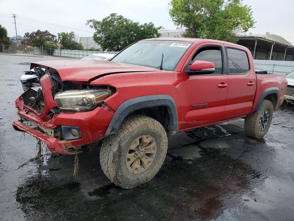2016 Toyota Tacoma VIN 5TFCZ5AN3GX018665 — COPART salvage auction photo