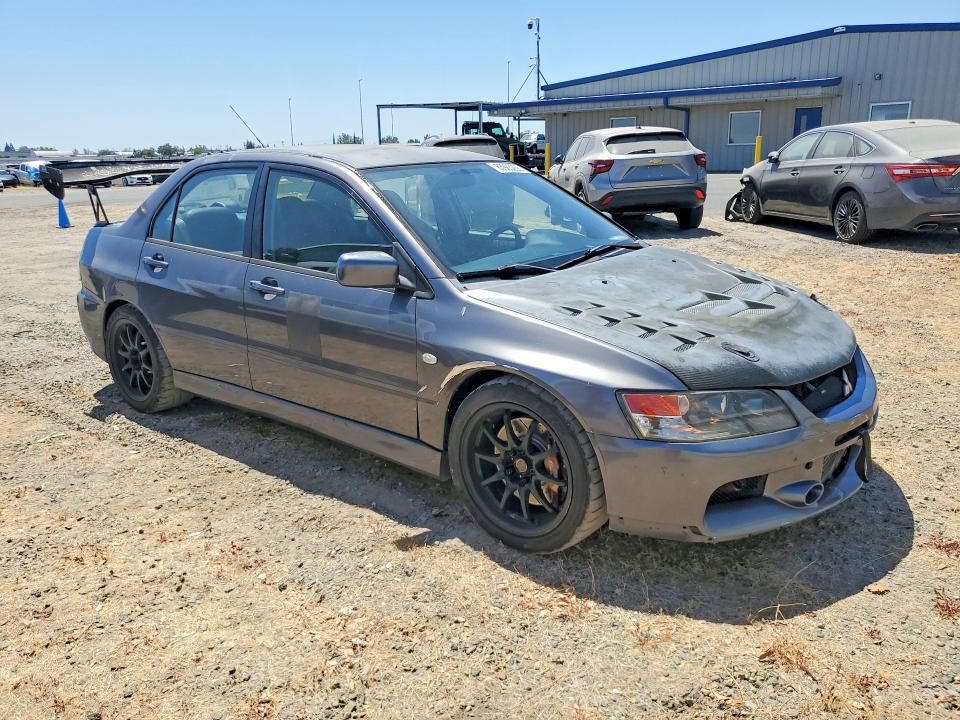 2006 Mitsubishi Lancer evolution VIN JA3AH86C86U066275 COPART salvage auction — FRONT END, CA - DIS/DLR/EXP ONLY CLEAN TITLE, sold $14,100 on 2026-08-18 (photo 4)
