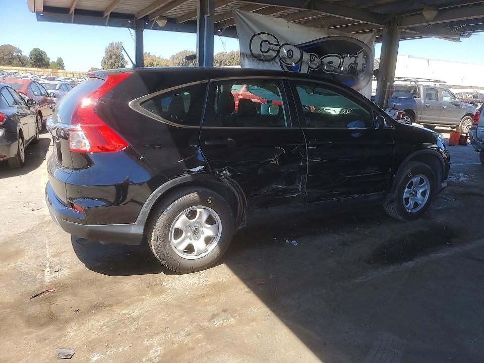 2016 Honda CR-V VIN 2HKRM3H38GH507219 COPART salvage auction — SIDE, Ca - Salvage Certificate, sold $6,100 on 2026-09-16 (photo 3)