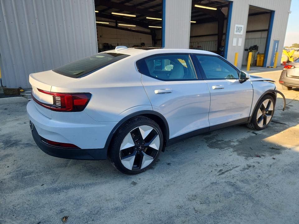 2023 Polestar 2 VIN YSMED3KA1PL165716 COPART salvage auction — FRONT END, Ca - Certificate Of Title, sold $4,650 on 2026-08-19 (photo 3)