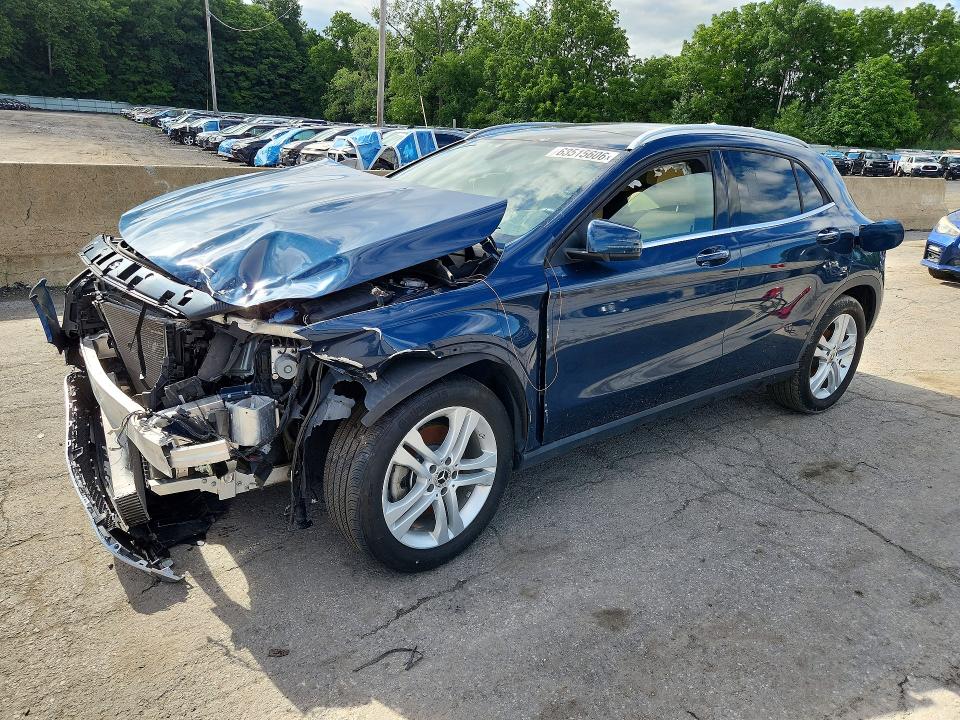 2020 Mercedes-benz Gla-klasse VIN WDCTG4GB3LJ681321 COPART salvage auction — FRONT END, Ny - Certificate Of Title (P), sold $4,450 on 2026-08-13 (photo 1)