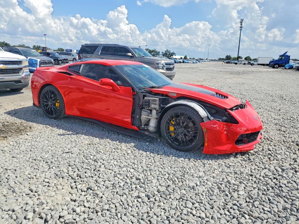 2014 Chevrolet Corvette VIN 1G1YM2D76E5124657 COPART salvage auction — FRONT END, Fl - Cert Of Title Slvg Rebuildable, sold $20,100 on 2026-09-04 (photo 4)