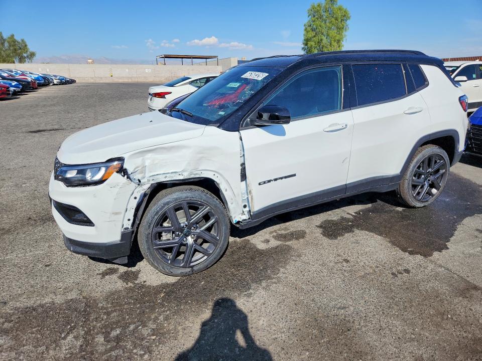 2026 Jeep Compass VIN 3C4NJDCN8TT280100 COPART salvage auction — FRONT END, Nv - Certificate Of Title (P), sold $12,500 on 2026-09-09 (photo 1)