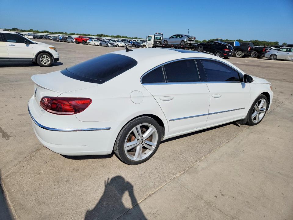 2015 Volkswagen Passat cc VIN WVWRP7AN5FE815649 COPART salvage auction — MINOR DENT/SCRATCHES, Tx - Cert Of Title-Rebuilt Salvage, sold $1,150 on 2026-08-17 (photo 3)