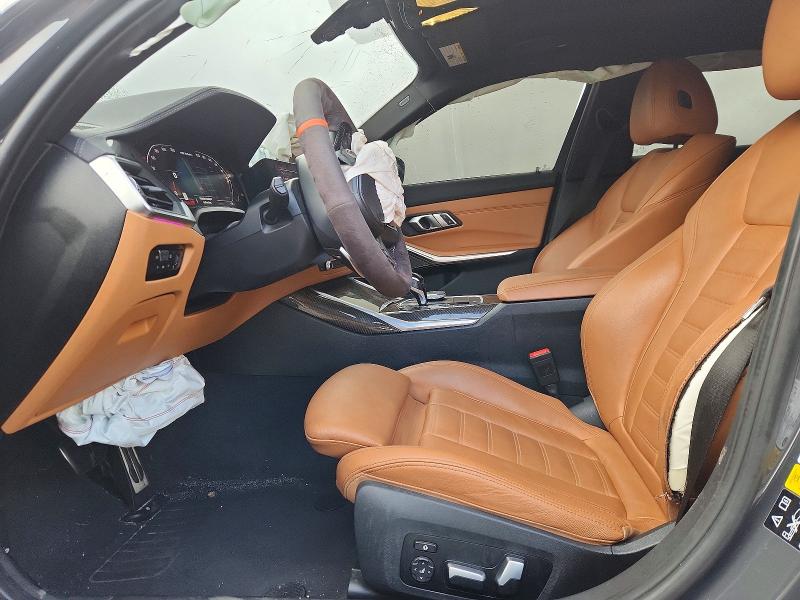 2021 BMW M3 VIN WBA5U9C07MFL38747 COPART salvage auction — SIDE, Pa - Certificate Of Salvage, sold $13,400 on 2026-08-21 (photo 7)
