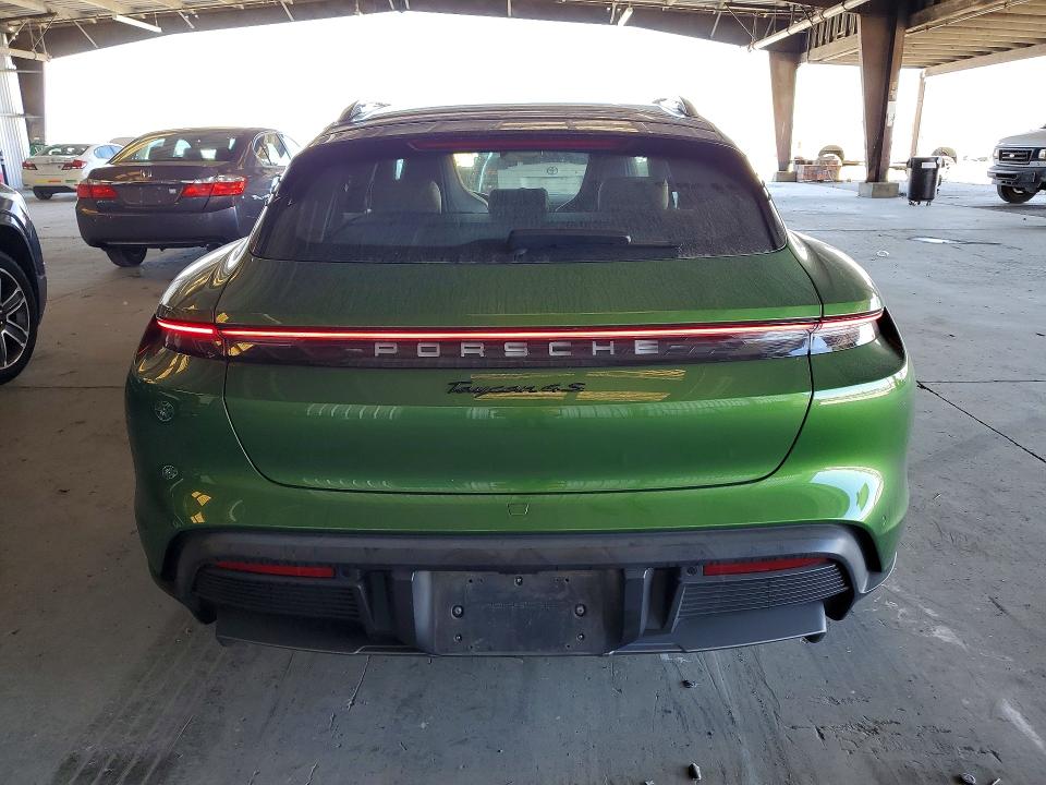2023 Porsche Taycan VIN WP0BB2Y10PSA65069 COPART salvage auction — FRONT END, Ca - Salvage Certificate, sold $47,000 on 2026-08-31 (photo 6)