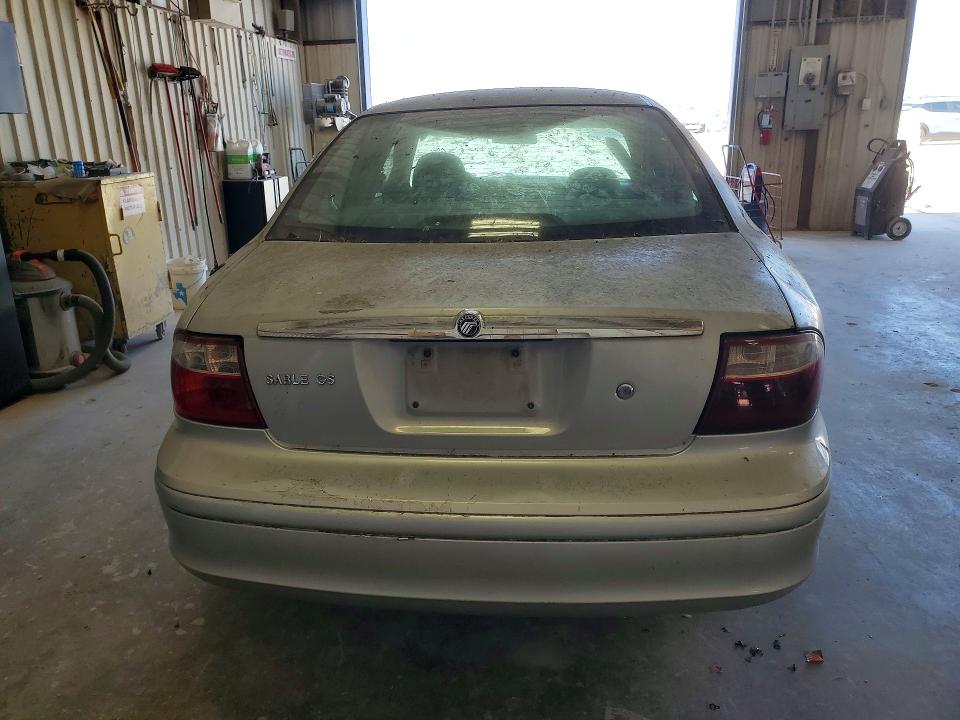 2005 Mercury Sable VIN 1MEFM50UX5A621485 COPART salvage auction — FRONT END, Tx - Salvage Vehicle Title, sold $90 on 2026-09-11 (photo 6)