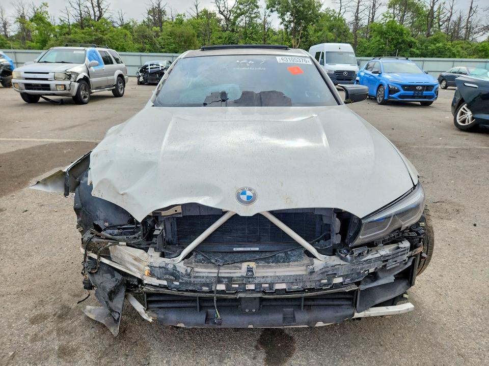 2020 BMW M340i VIN WBA5U7C06LA234668 COPART salvage auction — ALL OVER, NY - MV-907A SALVAGE CERTIFICATE, sold $7,400 on 2026-08-12 (photo 5)
