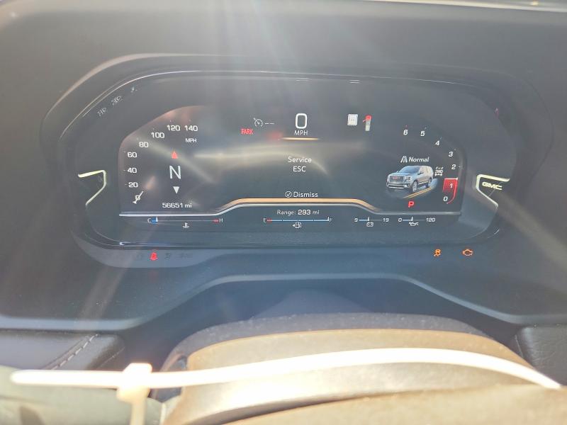 2022 Gmc Yukon VIN 1GKS2DKL2NR363652 COPART salvage auction — FRONT END, Ar - Cert Of Title-Salvage, sold $22,000 on 2026-09-23 (photo 9)