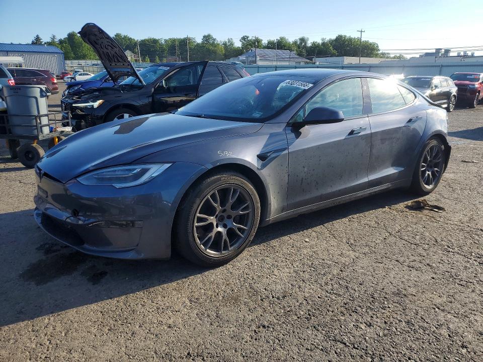 2021 Tesla Model s VIN 5YJSA1E53MF453147 — COPART salvage auction photo