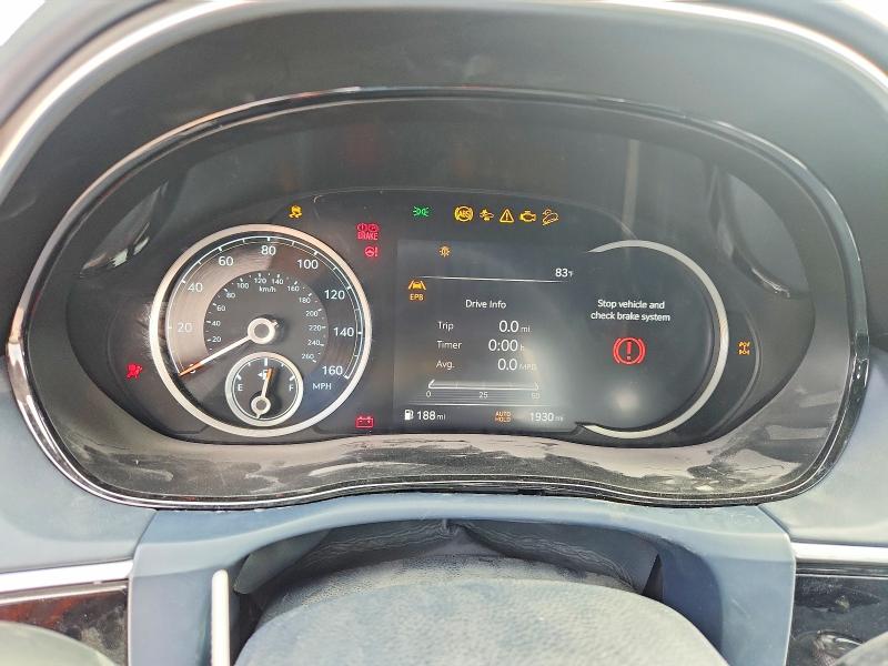2025 Genesis Gv70 VIN 5NMMCDTC8SH021087 COPART salvage auction — MINOR DENT/SCRATCHES, KY - RED REBUILT SALVAGE FLOOD, sold $18,500 on 2026-09-23 (photo 9)