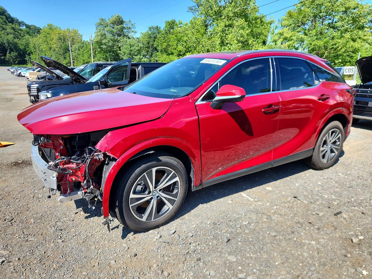 2026 Lexus RX 350 VIN 2T2BAMBA6TC076086 — COPART salvage auction photo