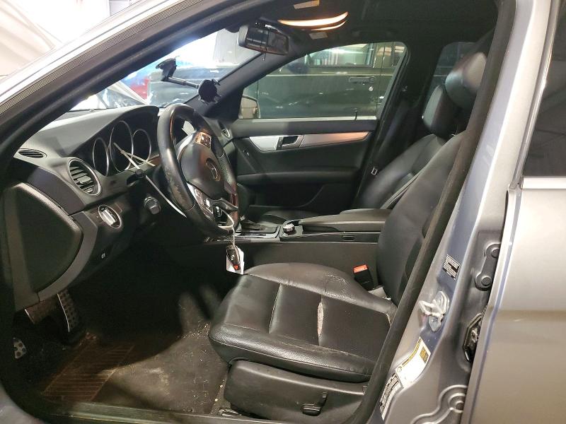 2012 Mercedes-benz C-klasse VIN WDDGF4HB3CA631937 COPART salvage auction — MECHANICAL, La - Certificate Of Title, sold $425 on 2026-08-19 (photo 7)