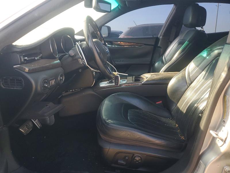 2014 Maserati Quattroporte VIN ZAM56RRA2E1078183 COPART salvage auction — MINOR DENT/SCRATCHES, Tx - Certificate Of Title, sold $4,250 on 2026-08-31 (photo 7)