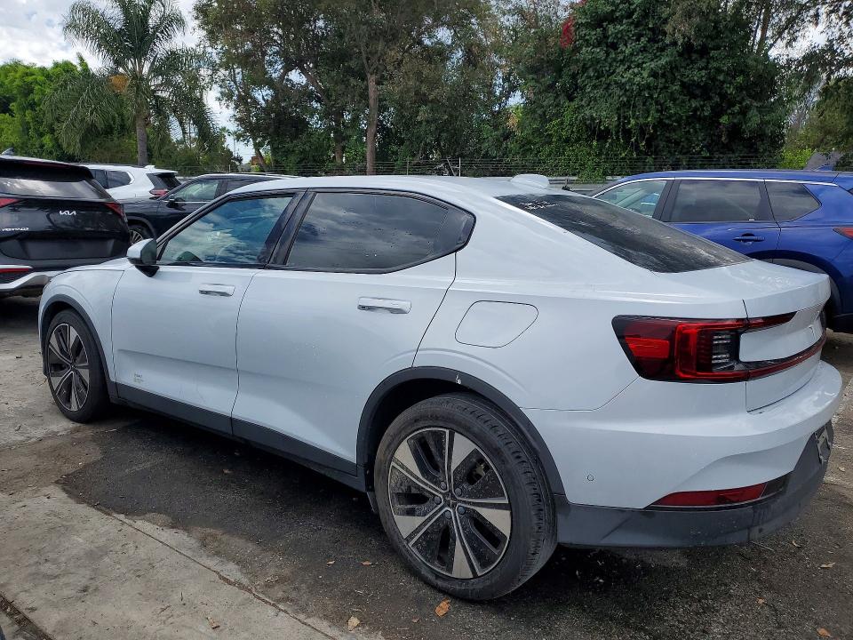 2023 Polestar 2 VIN YSMEG3KA5PL147081 COPART salvage auction — FRONT END, Ca - Certificate Of Title, sold $9,400 on 2026-08-19 (photo 2)